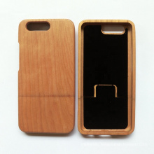 Mobile Phone Accessories high quality wood case Solid blank Wooden Case Phone For HuaweP10